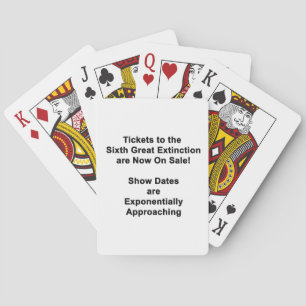 Sixième grande extinction CARTES DE JEU