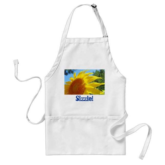 Sizzle! tabliers Tournesols d'été Gril BBQ tablier (Devant)