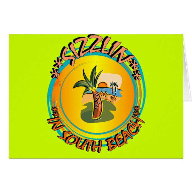 Sizzlin à South Beach (Devant horizontal)