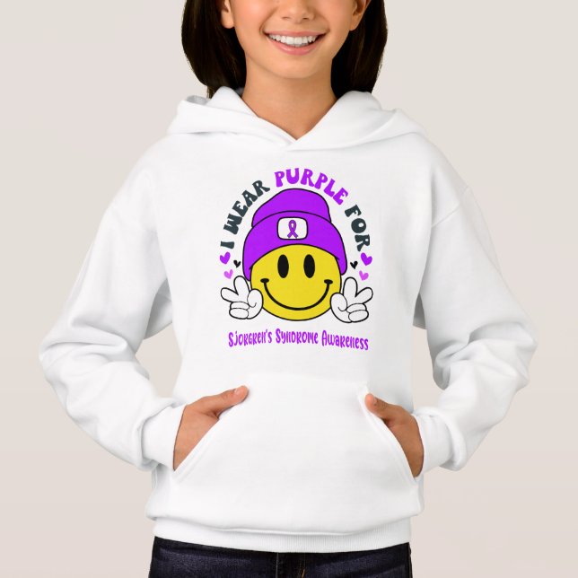 Sjorgren's Syndrome Awareness Ribbon Support Cadea (Devant)