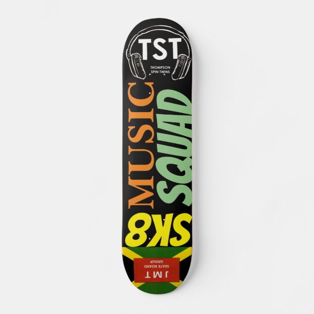SK8 MUSIQUE SQUAD Skateboard (Recto)