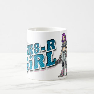 SK8-R GiRL Mug White
