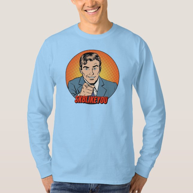 Sk8LikeYou Fast Shuffle Long Sleeve T-Shirt - Homm (Devant)