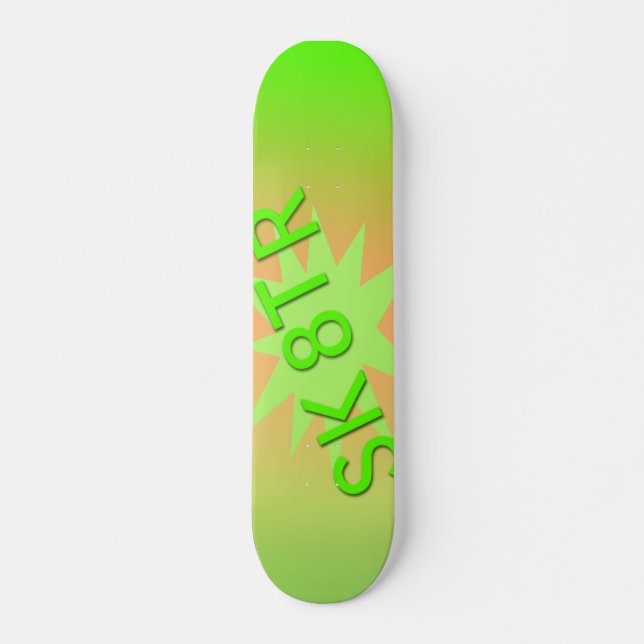 Sk8tr Skateboard conçu (Devant)