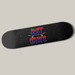 Skate Skateboard Red Blue Skateboarder<br><div class="desc">N'importe quel Skateboarder aimera celui-ci - voir ma boutique pour beaucoup d'autres idées cadeaux skateboard.</div>