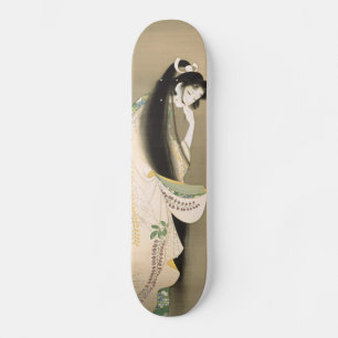Skateboard 女 の 幽 霊, 上 村 松 Lady Ghost, Uemura Shōen, Japon Art