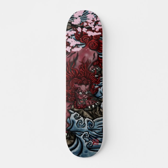 SKATEBOARD 獅 子 - SHISHI - (Devant)