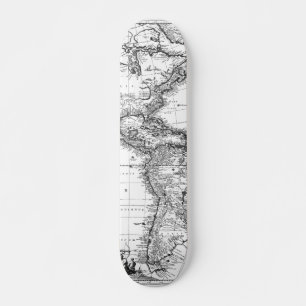 Skateboard 1671 Carte Totius Americae Description