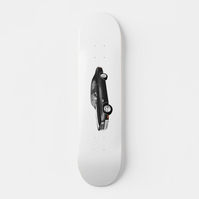 Skateboard 1970 Chevelle SS : Fin noire : Patinage (Devant)