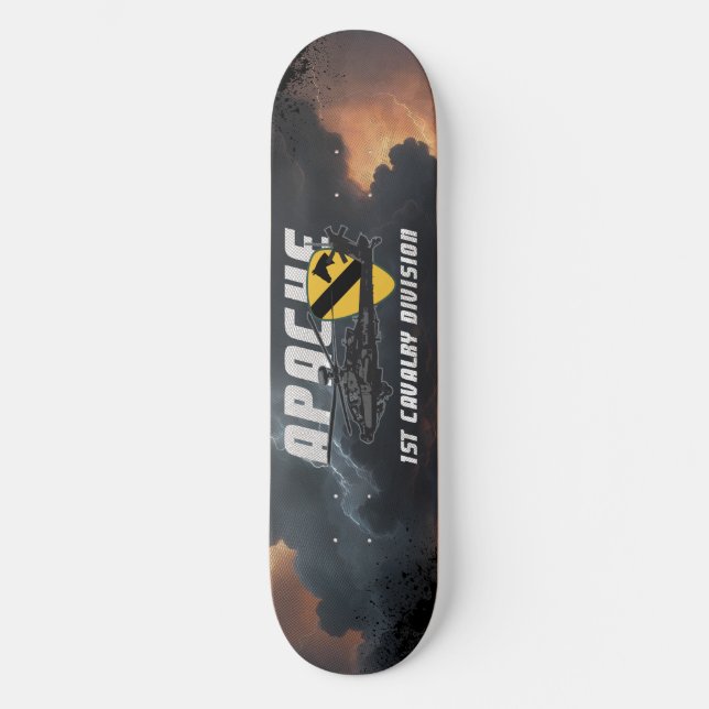Skateboard 1st Cavalry Division | Attack Helicopter (Recto)