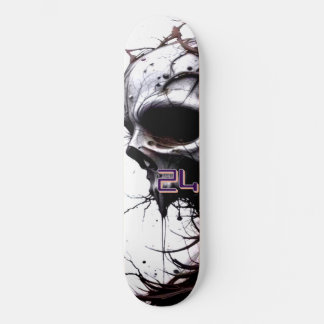 Skateboard 24 Hard Lines | Deck Deathmask – La Reconstruction