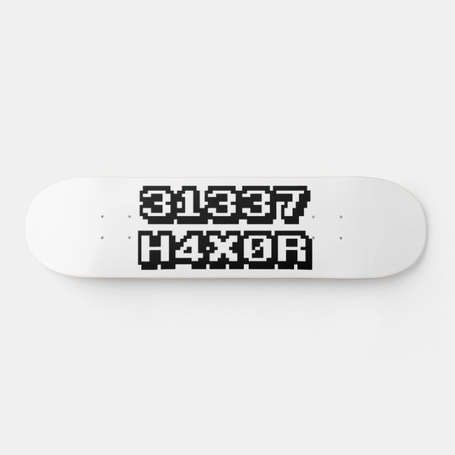 SKATEBOARD 31337 H4X0R (Horz)