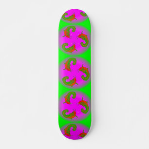 Skateboard 3 Poissons chanceux