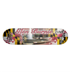 Skateboard 4ten : Ville natale (blanc de Rob)