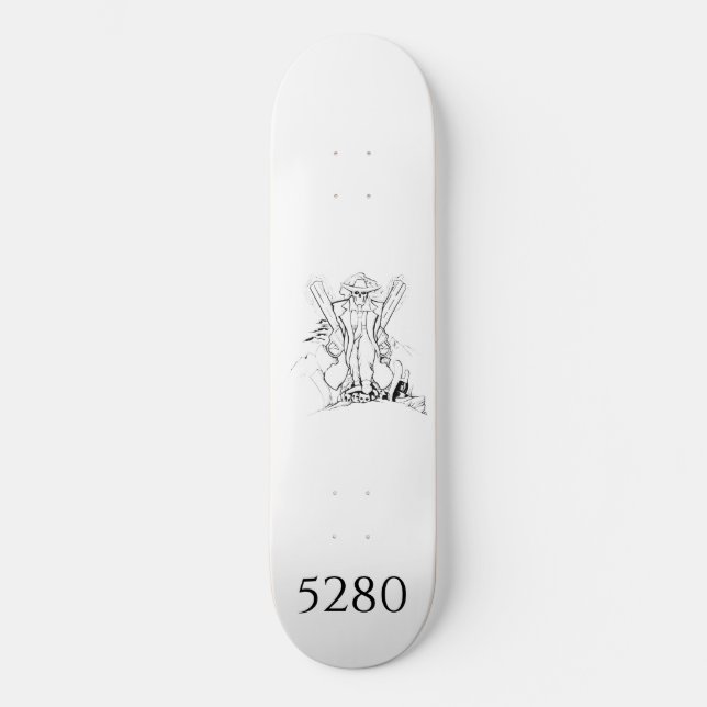 Skateboard 5280 Pistolero (Recto)