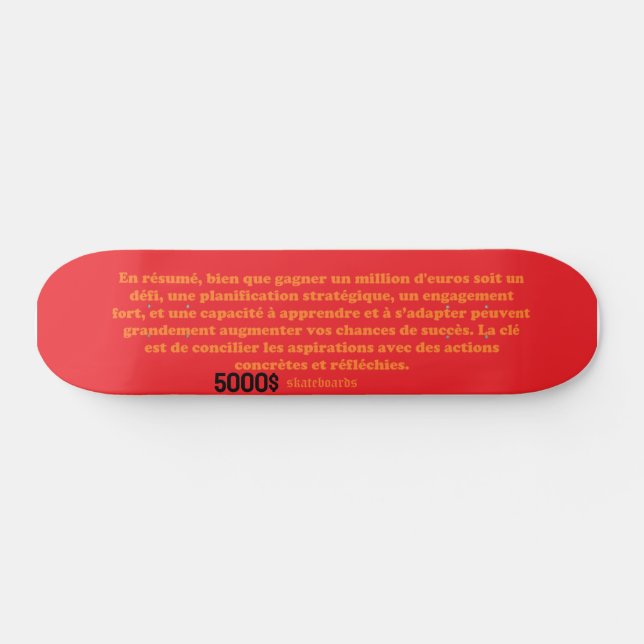 SKATEBOARD 5 000 $ (Horz)