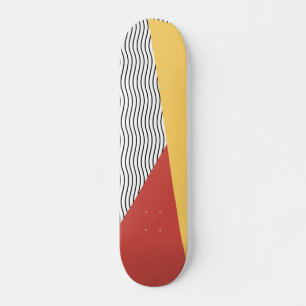 Skateboard 80s Pop art motif