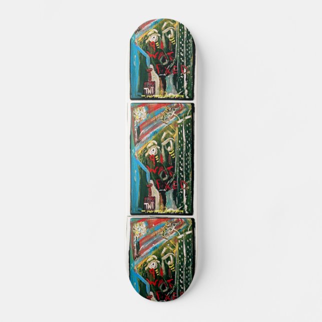 SKATEBOARD 911 ÉTAIT FIXE MINI (Recto)