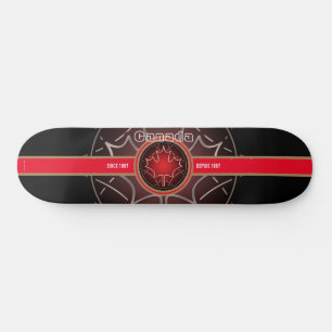 Skateboard à l'aérographe Canada depuis 1867