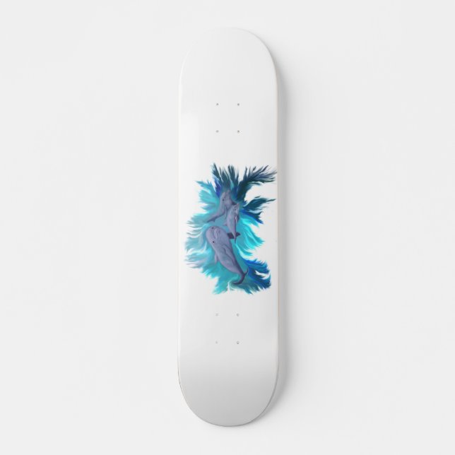 Skateboard À l'école Dolphin (Devant)