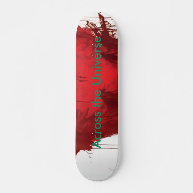 Skateboard À travers l'univers (Devant)