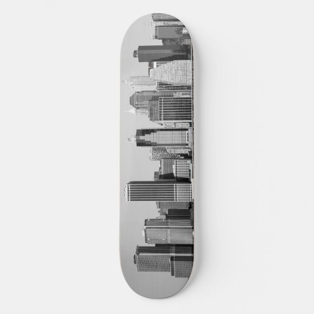 Skateboard abaissez l'horizon de Manhattan, New York City (Recto)