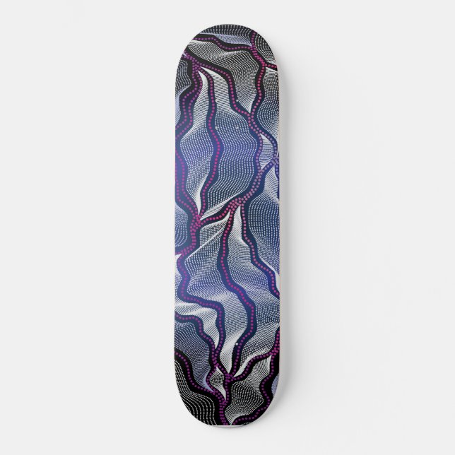 Skateboard Aboriginal design 16 (Recto)