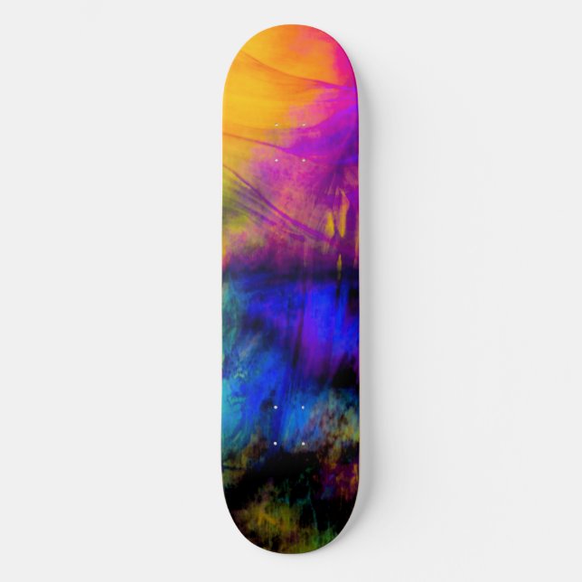 Skateboard "Abstract II" (Recto)