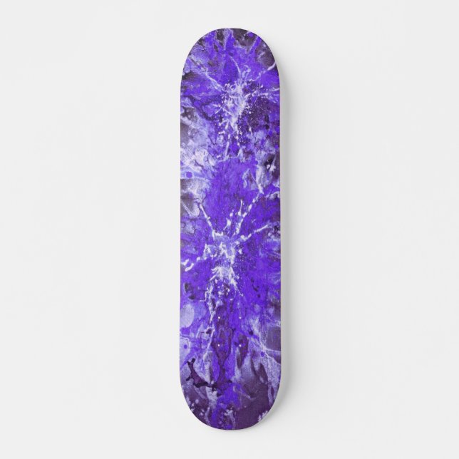 Skateboard Abstract painting | violtergrunge (Devant)
