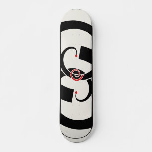 Skateboard Abstract Twin Knot