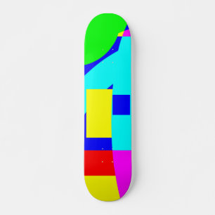 Skateboard Abstrait