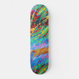 Skateboard Abstrait