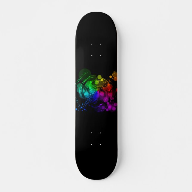 Skateboard Abstrait (Devant)