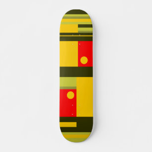 Skateboard Abstrait