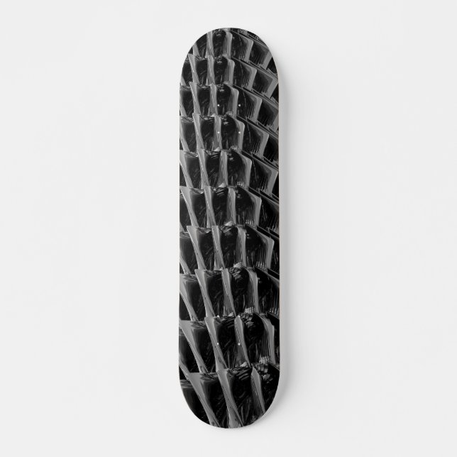 skateboard abstrait bizarre (Devant)