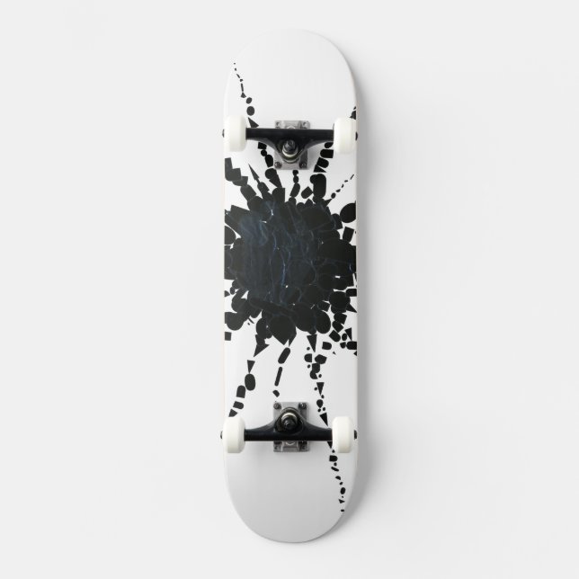 Skateboard Abstrait dans les formes de bande et de lettres 3 (Recto)