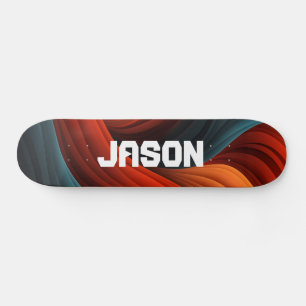 Skateboard Abstrait personnalisé