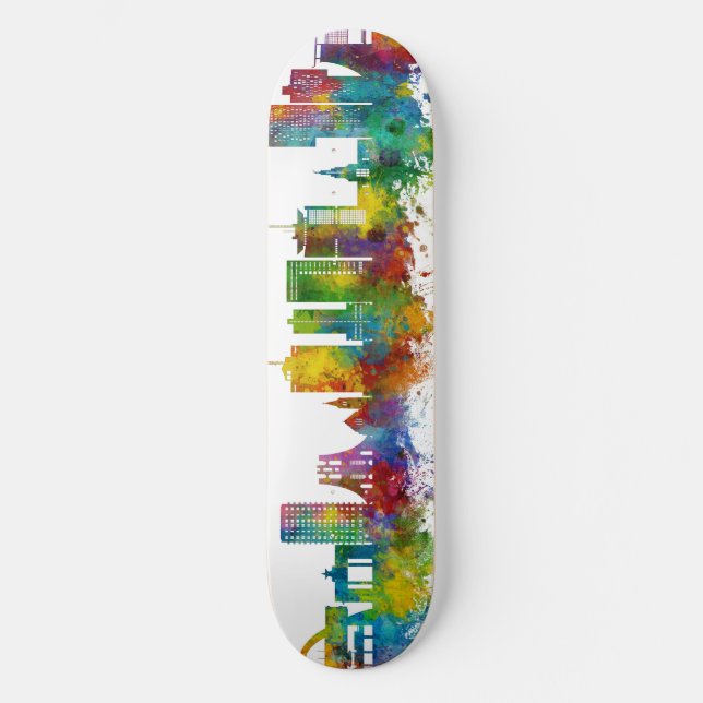 Skateboard Accra Ghana Skyline (Recto)