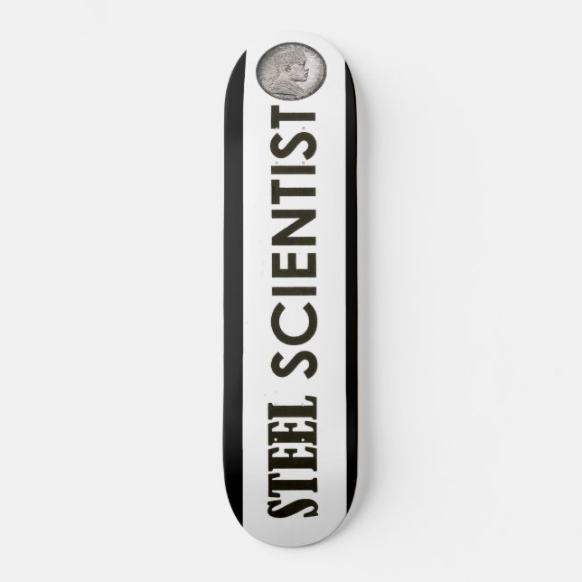Skateboard ACIER SCIENTIFIQUE (Recto)