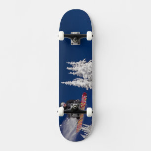 Skateboard Action de snowboard à Whitefish Mountain Resort