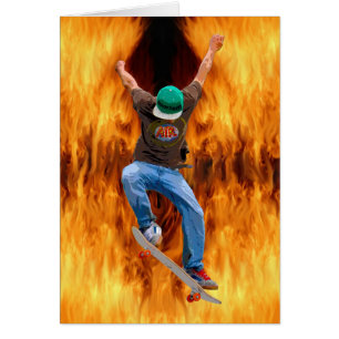 Skateboard Action Sports Art