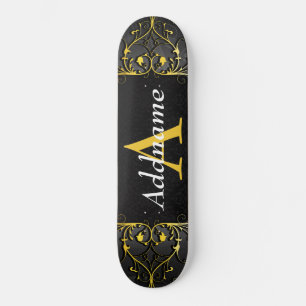Skateboard Add your name and initial