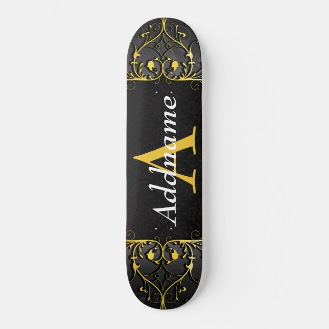 Skateboard Add your name and initial (Recto)