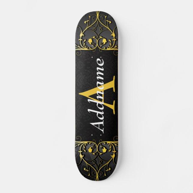 Skateboard Add your name and initial (Recto)