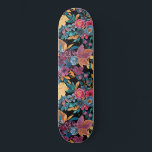 Skateboard Affaire mixte Floral Leaves Berry Watercolor<br><div class="desc">This artsy and modern autumn pattern est parfait pour l'hiver months. It fehand-painted burgundy red, burgundy purple, mustard yellow, chestnut brown, teal green forest green, and navy blue flowers and leaves bouquet pattern on top of a simple background. It's artistic, trendy, country, and chaud; the perfect design for the homey...</div>