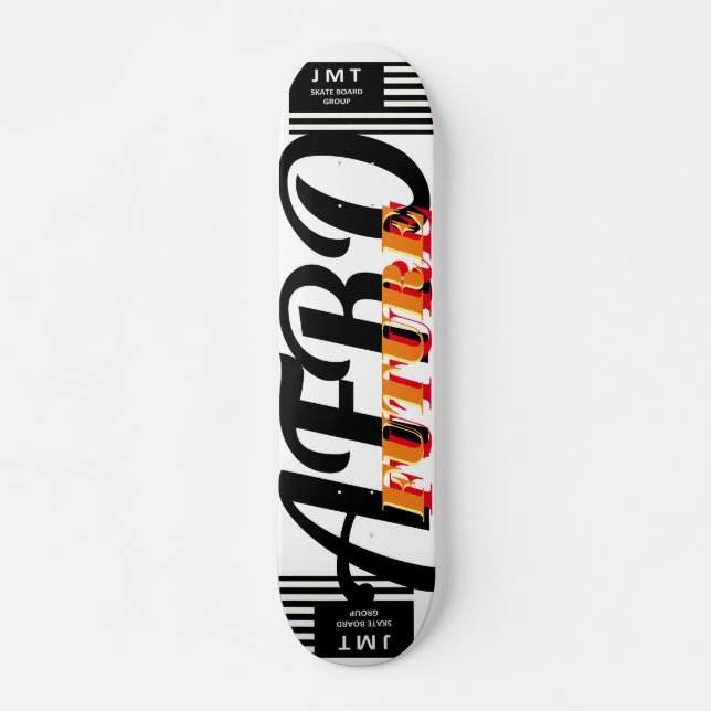 Skateboard AFRO FUTURE JMT 7 Patinage de 3/4 po (Devant)