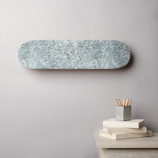 Skateboard Aged Granite  (Art mural (Horz))