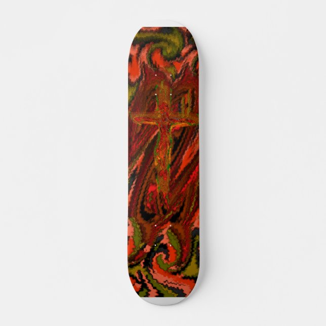 Skateboard Agneau de Dieu (Devant)