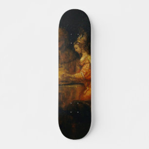 Skateboard Ahasuerus Haman Esther Rembrandt Biblique Baroque
