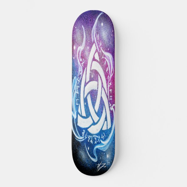 Skateboard Aiguille triquetra (Recto)